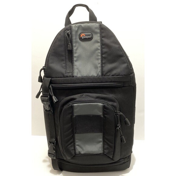 Lowepro Slingshot 202 AW DSLR Camera Sling Bag Backpack Black All Weather - Picture 1 of 15
